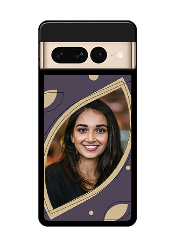 Google Pixel 7 Pro 5G Custom Glass Phone Case - Falling Leaf Design