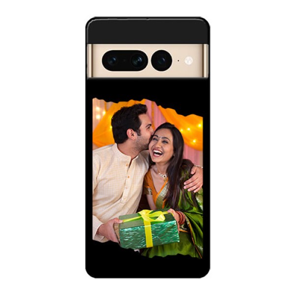 Google Pixel 7 Pro 5G Custom Glass Phone Case - Tear - Off Design