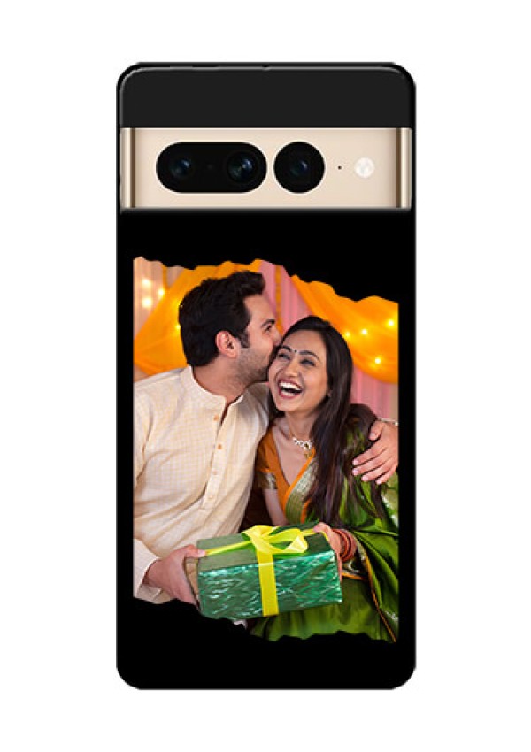 Google Pixel 7 Pro 5G Custom Glass Phone Case - Tear - Off Design