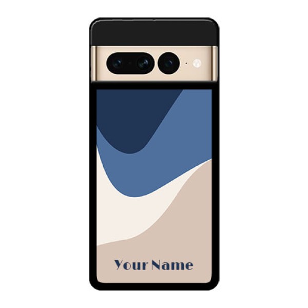 Google Pixel 7 Pro 5G Custom Glass Phone Case - Abstract Drip Art Design