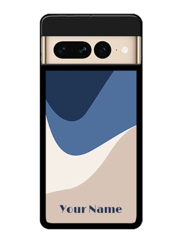 Custom Google Pixel 7 Pro 5G Custom Glass Phone Case - Abstract Drip Art Design