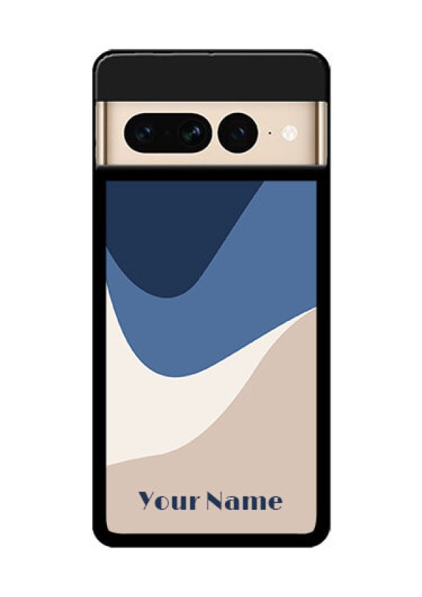 Google Pixel 7 Pro 5G Custom Glass Phone Case - Abstract Drip Art Design