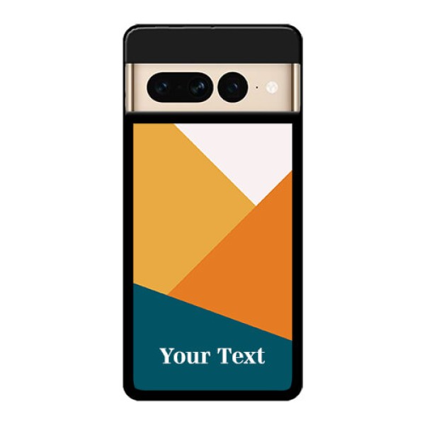 Google Pixel 7 Pro 5G Custom Glass Phone Case - Stacked Multi - Colour Design