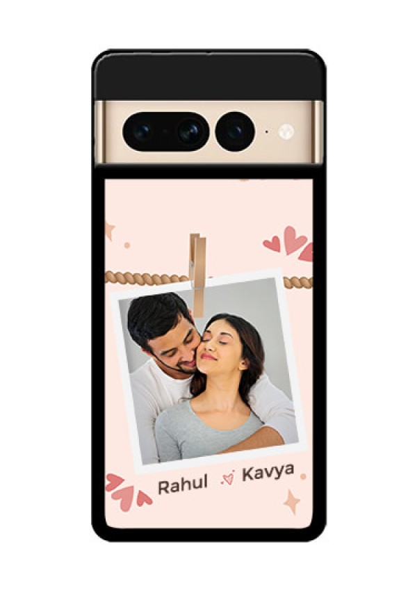 Google Pixel 7 Pro 5G Custom Glass Phone Case - Forever And Ever Love Design