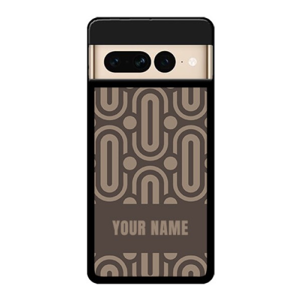 Google Pixel 7 Pro 5G Custom Glass Phone Case - Captivating Zero Pattern Design