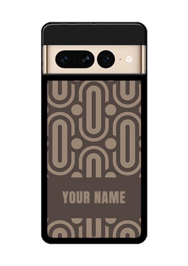 Google Pixel 7 Pro 5G Custom Glass Phone Case - Captivating Zero Pattern Design