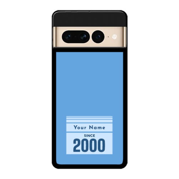 Google Pixel 7 Pro 5G Custom Glass Phone Case - Custom Year Of Birth Design