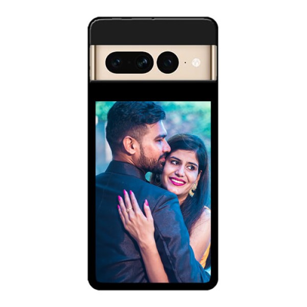 Google Pixel 7 Pro 5G Custom Glass Phone Case - Upload Full Picture With Custom Color Design