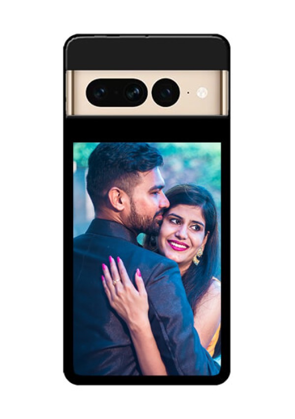 Google Pixel 7 Pro 5G Custom Glass Phone Case - Upload Full Picture With Custom Color Design