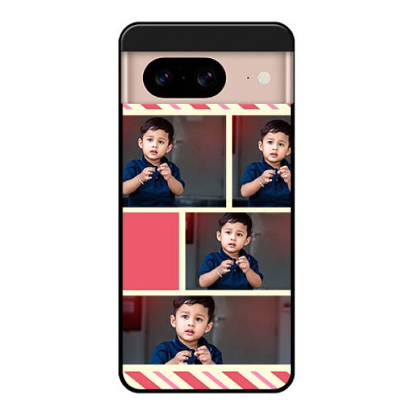 Google Pixel 8 5G Custom Glass Phone Case - Picture Upload Mobile Case Design