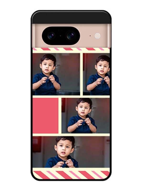 Custom Google Pixel 8 5G Custom Glass Phone Case - Picture Upload Mobile Case Design