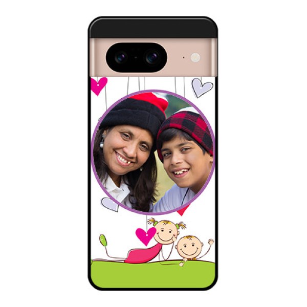 Google Pixel 8 5G Custom Glass Phone Case - Cute Kids Phone Case Design