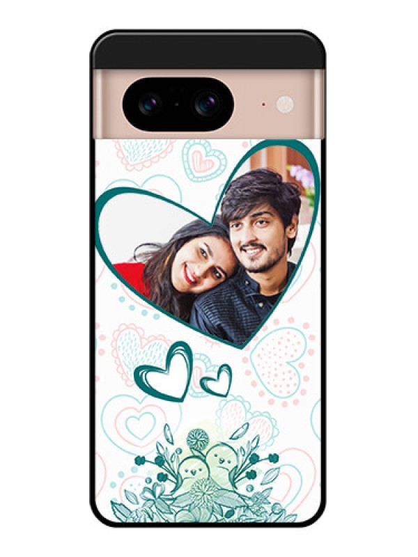 Custom Google Pixel 8 5G Custom Glass Phone Case - Premium Couple Design