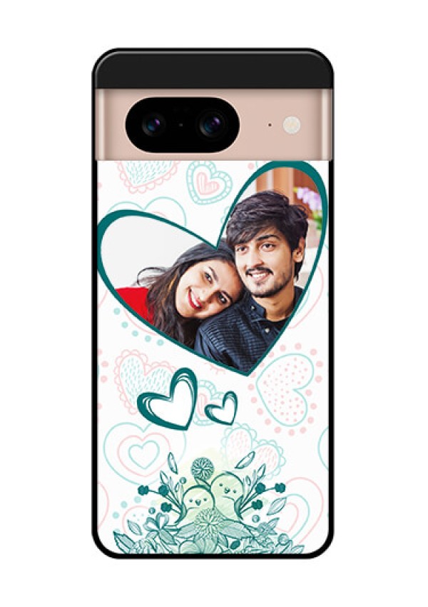 Google Pixel 8 5G Custom Glass Phone Case - Premium Couple Design