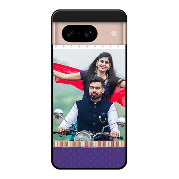 Google Pixel 8 5G Custom Glass Phone Case - Cute Family Design
