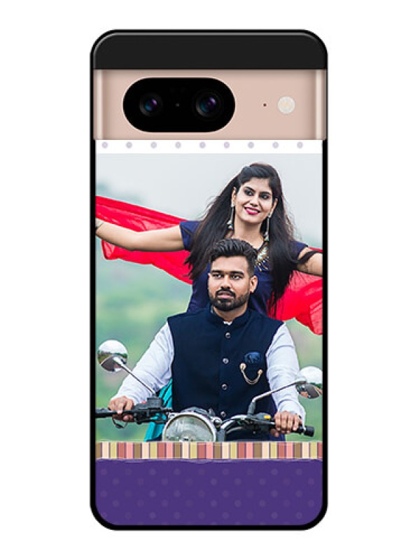 Custom Google Pixel 8 5G Custom Glass Phone Case - Cute Family Design