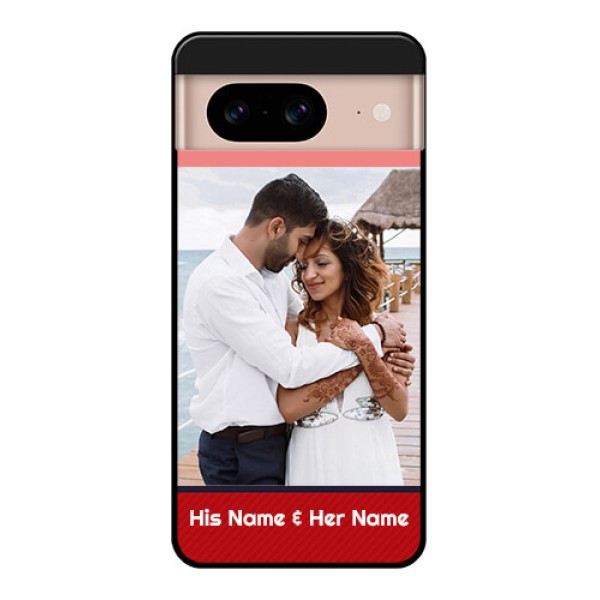 Google Pixel 8 5G Custom Glass Phone Case - Colorful Case Design