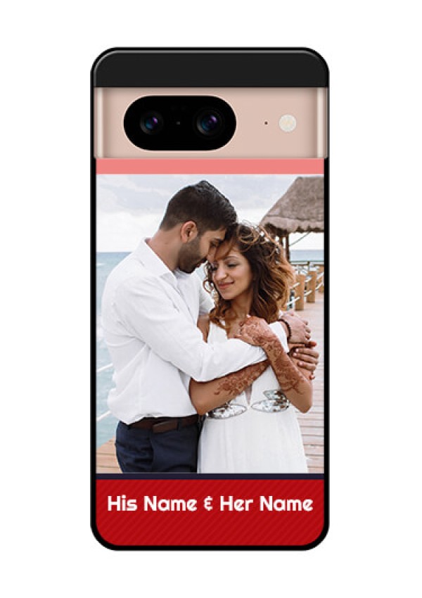 Google Pixel 8 5G Custom Glass Phone Case - Colorful Case Design