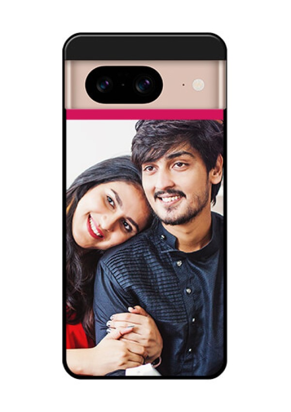 Google Pixel 8 5G Custom Glass Phone Case - Anniversary Cover Design