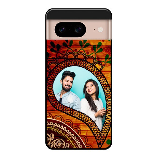 Google Pixel 8 5G Custom Glass Phone Case - Abstract Colorful Design