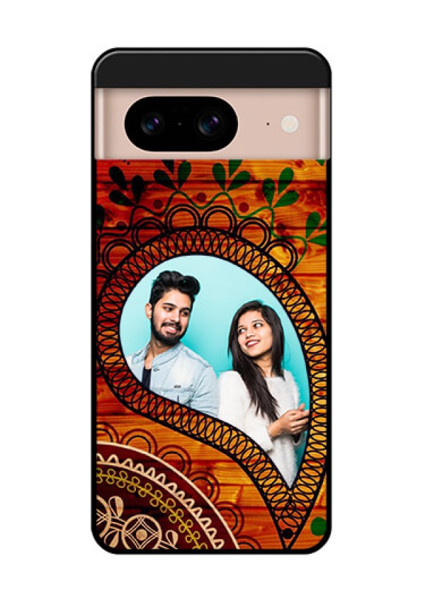 Google Pixel 8 5G Custom Glass Phone Case - Abstract Colorful Design