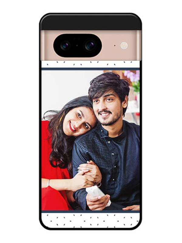 Custom Google Pixel 8 5G Custom Glass Phone Case - Premium Dot Design