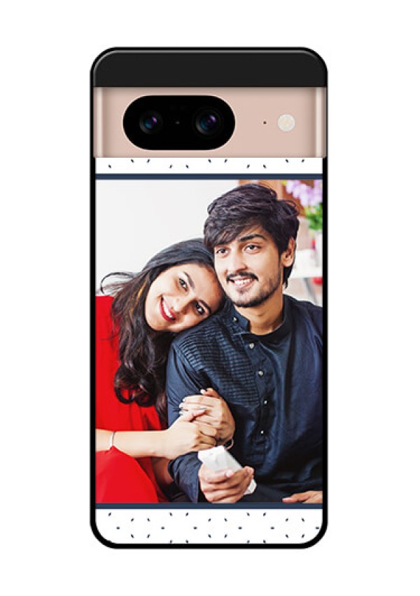 Google Pixel 8 5G Custom Glass Phone Case - Premium Dot Design
