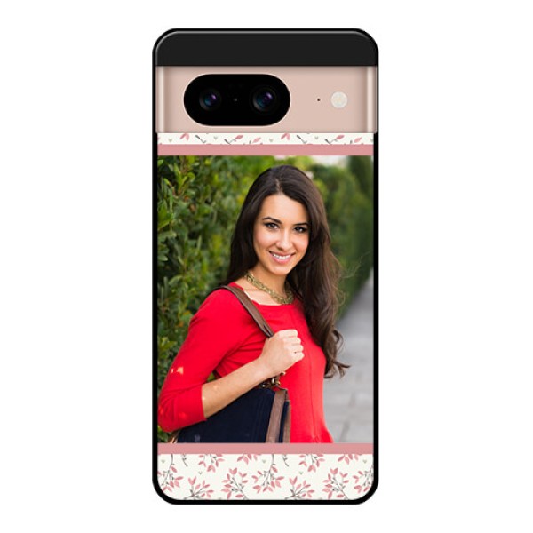Google Pixel 8 5G Custom Glass Phone Case - Stunning Floral Design