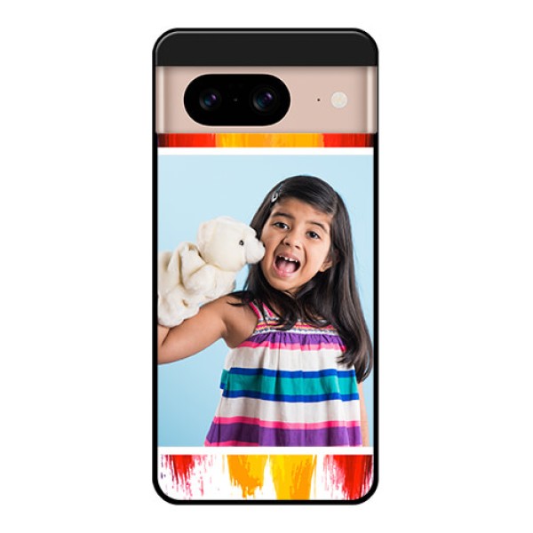 Google Pixel 8 5G Custom Glass Phone Case - Multi Color Design