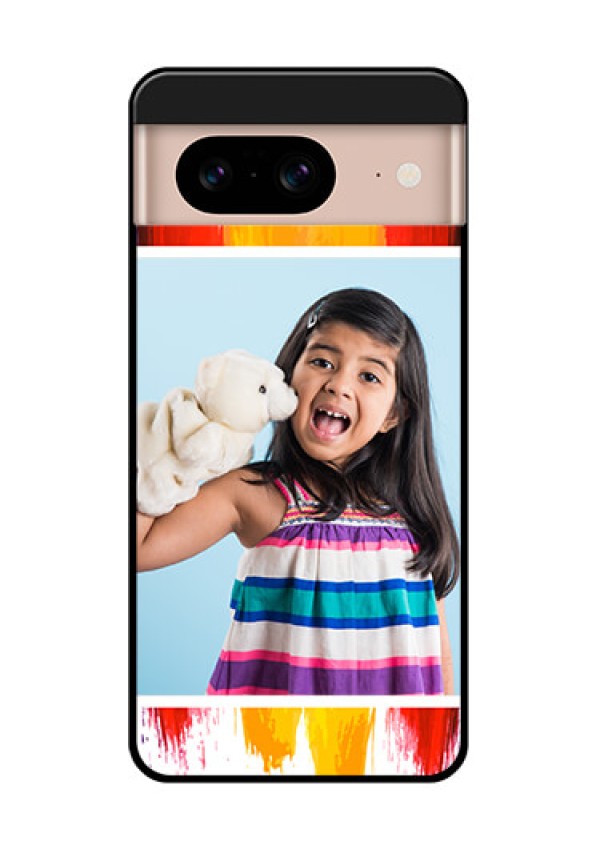 Google Pixel 8 5G Custom Glass Phone Case - Multi Color Design