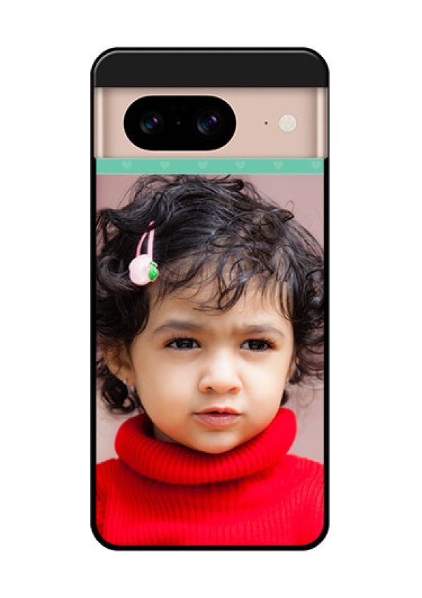 Google Pixel 8 5G Custom Glass Phone Case - Lovers Picture Design