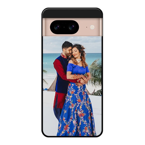 Google Pixel 8 5G Custom Glass Phone Case - Upload Full Picture Design