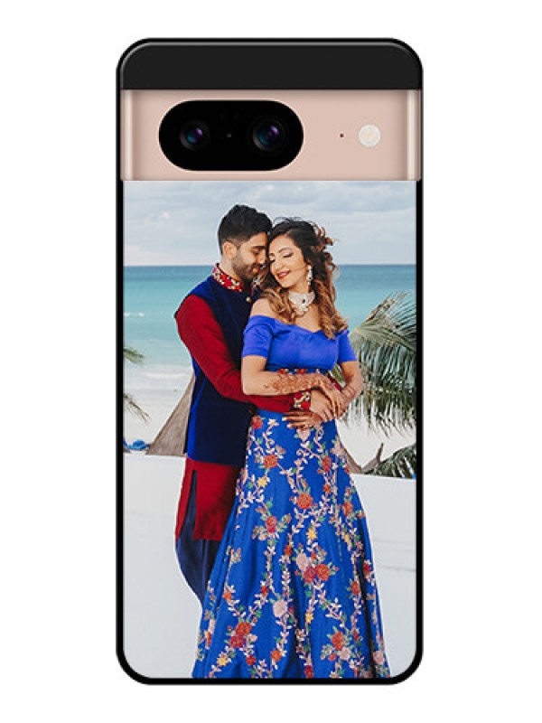 Custom Google Pixel 8 5G Custom Glass Phone Case - Upload Full Picture Design