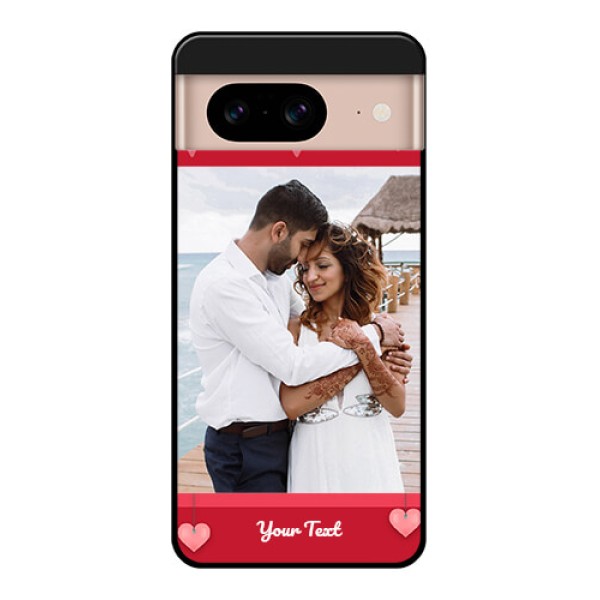 Google Pixel 8 5G Custom Glass Phone Case - Valentines Day Design