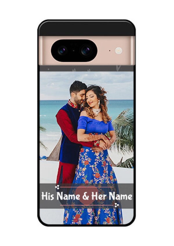 Google Pixel 8 5G Custom Glass Phone Case - Buy Love Design With Photo Online