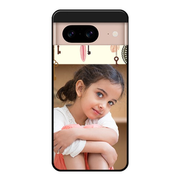 Google Pixel 8 5G Custom Glass Phone Case - Boho Style Design