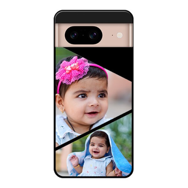 Google Pixel 8 5G Custom Glass Phone Case - Semi Cut Design