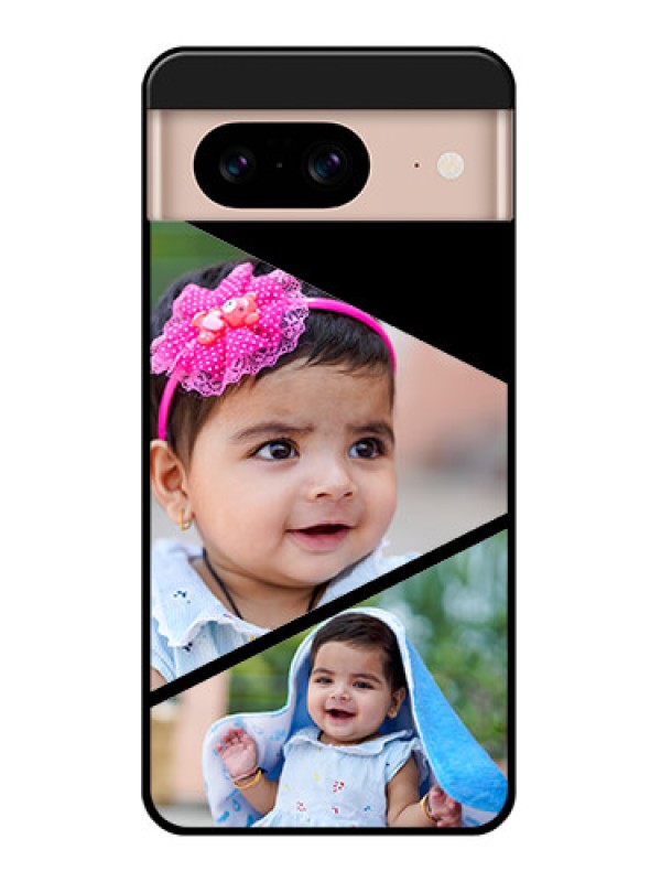 Custom Google Pixel 8 5G Custom Glass Phone Case - Semi Cut Design