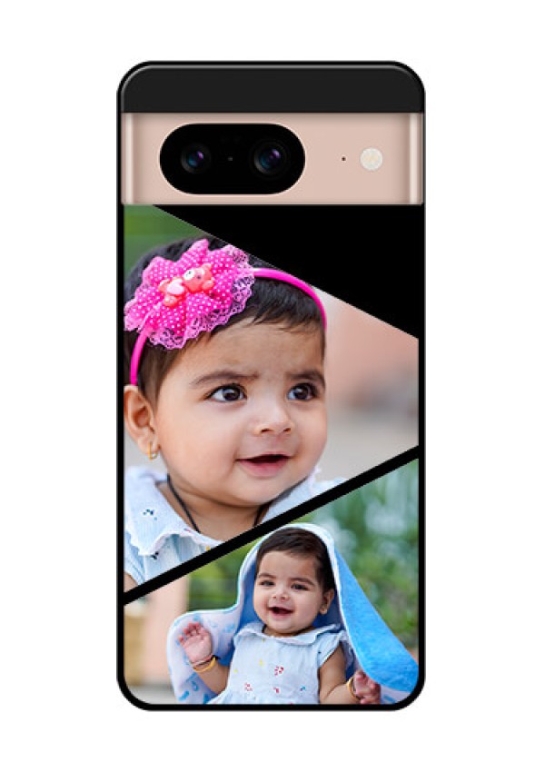 Google Pixel 8 5G Custom Glass Phone Case - Semi Cut Design