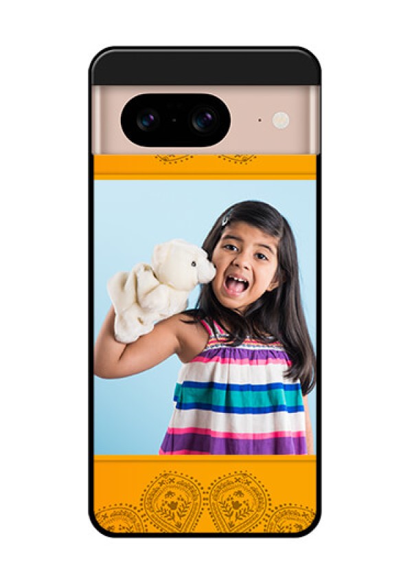 Google Pixel 8 5G Custom Glass Phone Case - Photo Wedding Design