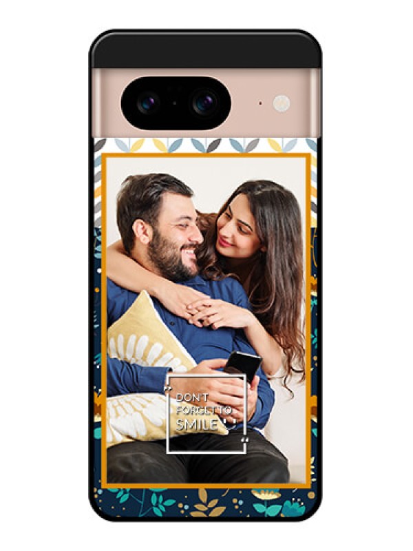 Custom Google Pixel 8 5G Custom Glass Phone Case - Pattern Design