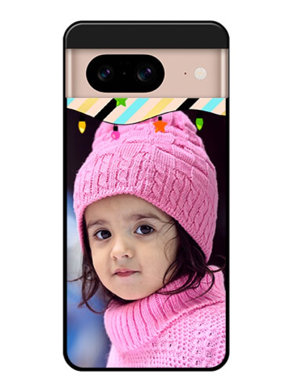 Custom Google Pixel 8 5G Custom Glass Phone Case - Lights Hanging Design