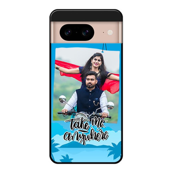 Google Pixel 8 5G Custom Glass Phone Case - Traveller Design