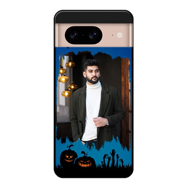 Google Pixel 8 5G Custom Glass Phone Case - With Pro Halloween Design