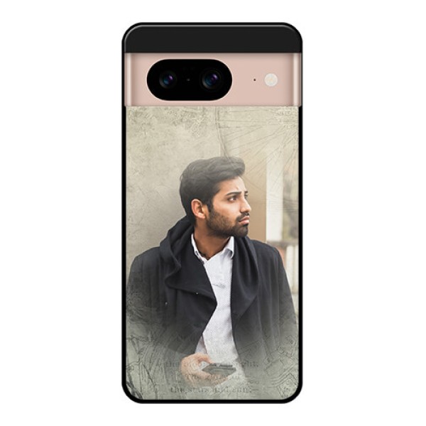 Google Pixel 8 5G Custom Glass Phone Case - With Vintage Design