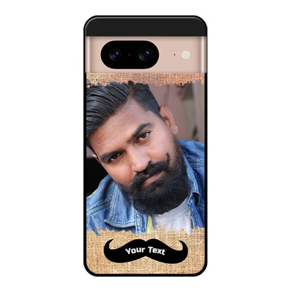 Google Pixel 8 5G Custom Glass Phone Case - With Texture Design