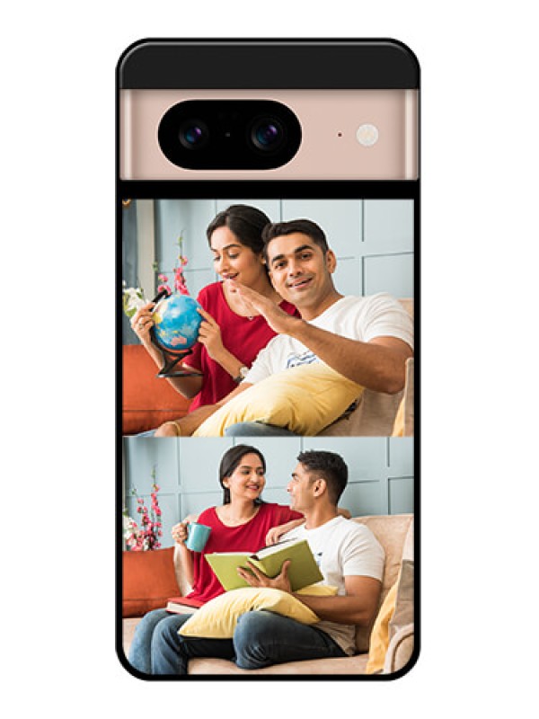 Custom Google Pixel 8 5G Custom Glass Phone Case - 2 Images Design