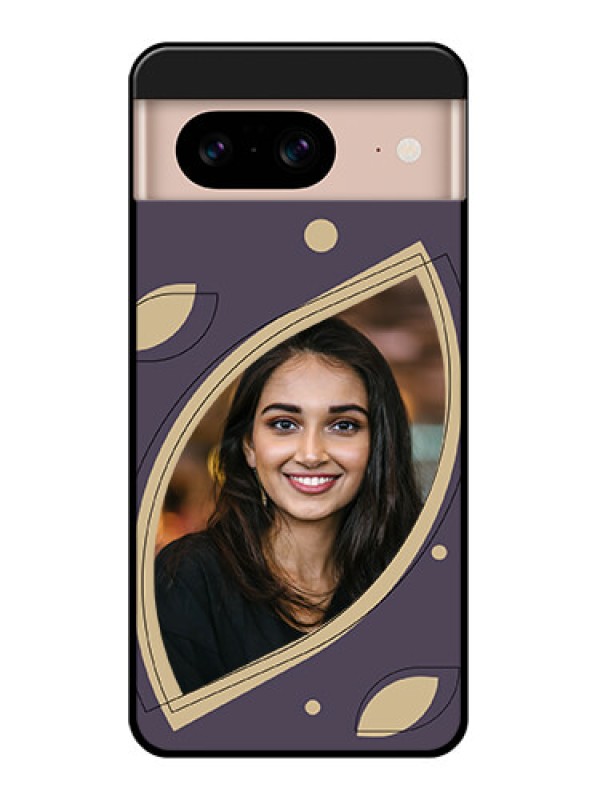 Custom Google Pixel 8 5G Custom Glass Phone Case - Falling Leaf Design