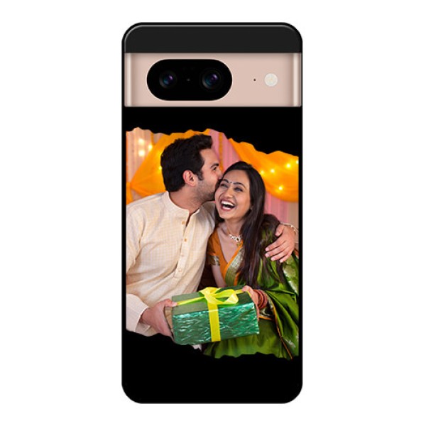 Google Pixel 8 5G Custom Glass Phone Case - Tear - Off Design