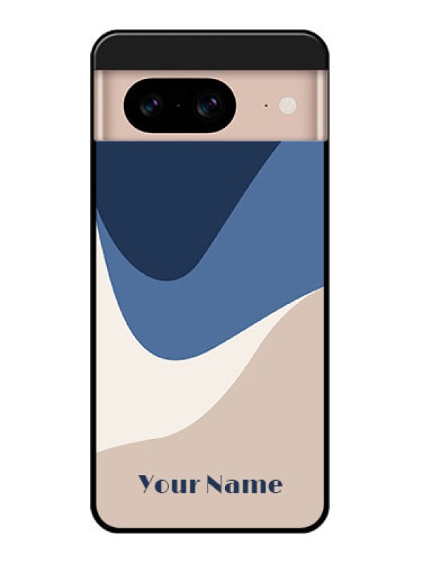 Custom Google Pixel 8 5G Custom Glass Phone Case - Abstract Drip Art Design